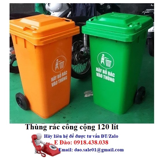 Sale lớn đầu năm các loại thùng rác 120l, 240l trên toàn quốc