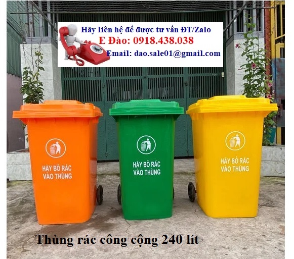 Thùng rác nhựa 80l giá rẻ chỉ từ hơn 300k