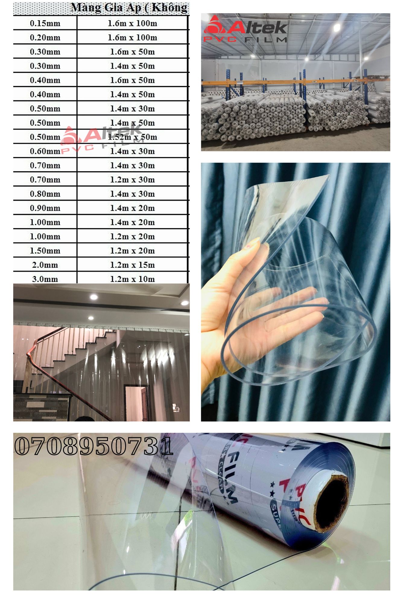 nhựa pvc dẻo giá rẻ ship toàn quốc sẵn kho