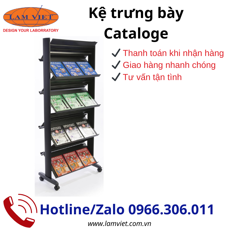 Kệ trưng bày cataloge