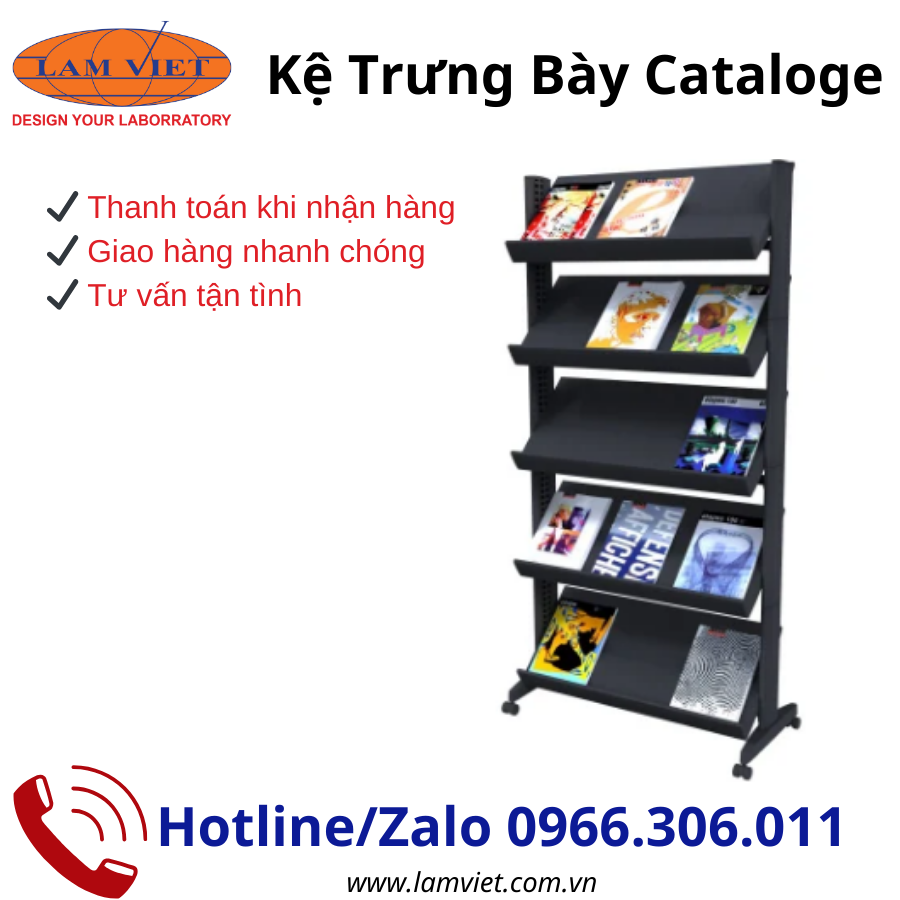 Kệ trưng bày cataloge