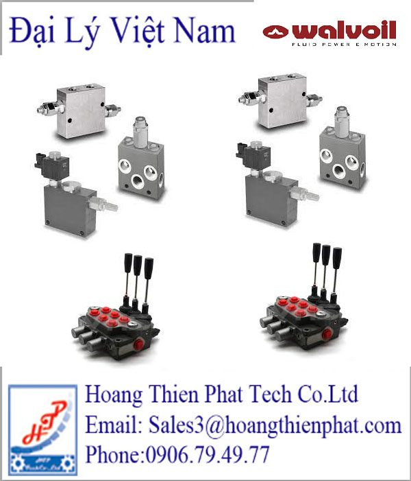 đại lý phân phối van điện từ Walvoil việt nam