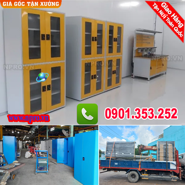 Tủ đựng dụng cụ vật tư npro sx bền đẹp giá sỉ
