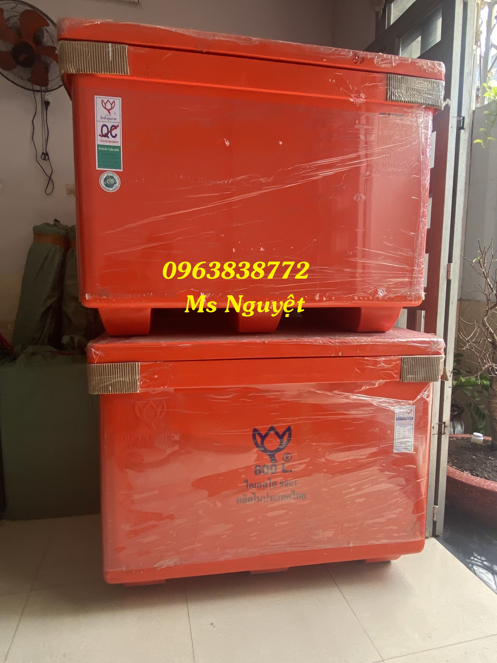 Thùng đá thailand 450lit hàng thailand ướp thực phẩm tươi sống