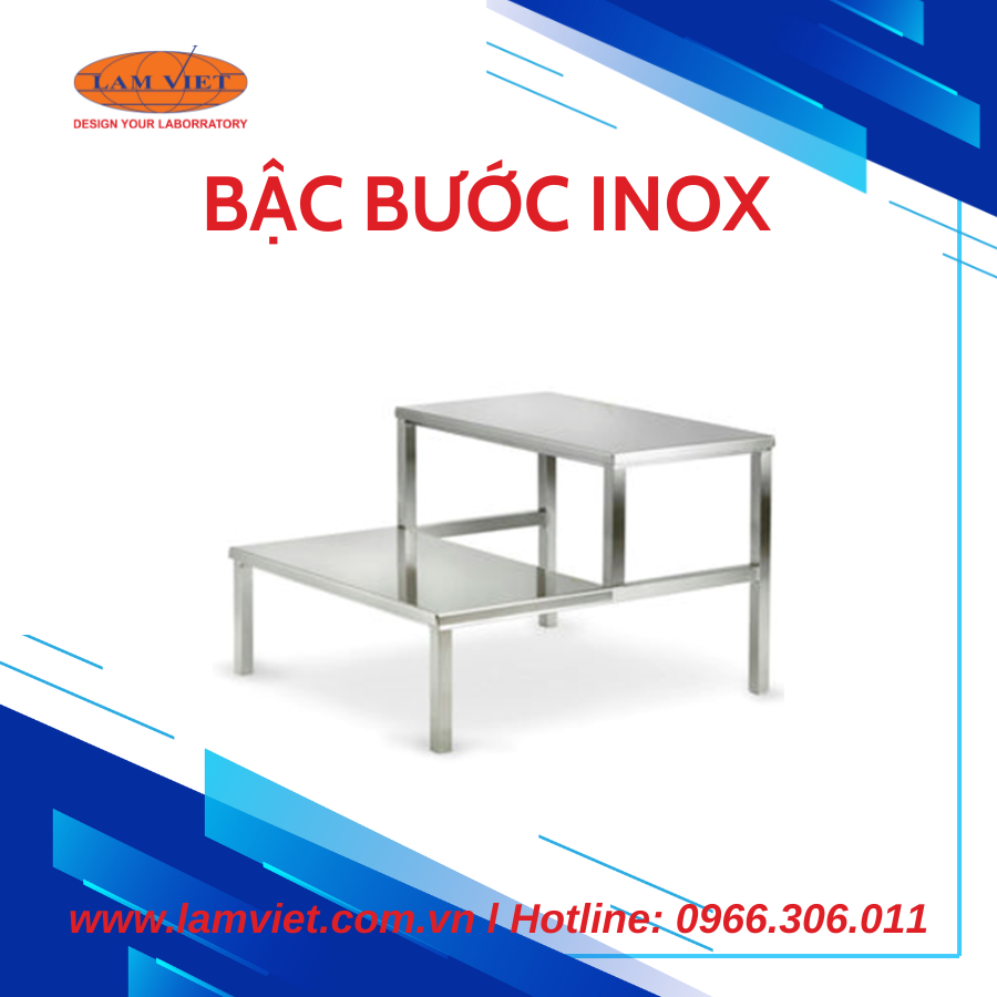 Bậc bước inox