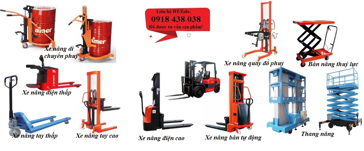 Xe nâng tay cao nhập khẩu giá chỉ từ 7 triệu