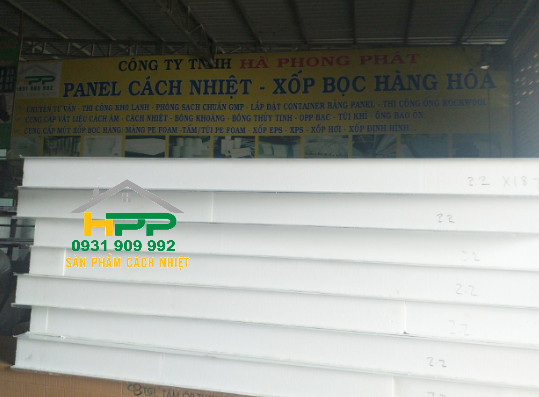 Tấm panel EPS dày 100mm cách nhiệt, cách âm giá tốt tại Bình Dương