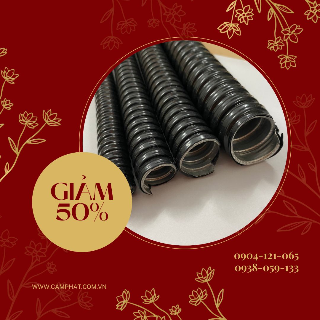 Ống ruột gà lõi thép, Ống ruột gà tráng kẽm luồn dây điện