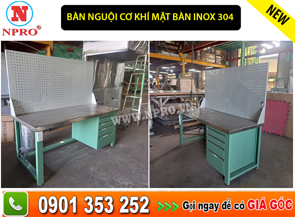 Bàn nguội sửa chữa cơ khí, bàn làm việc cơ khí