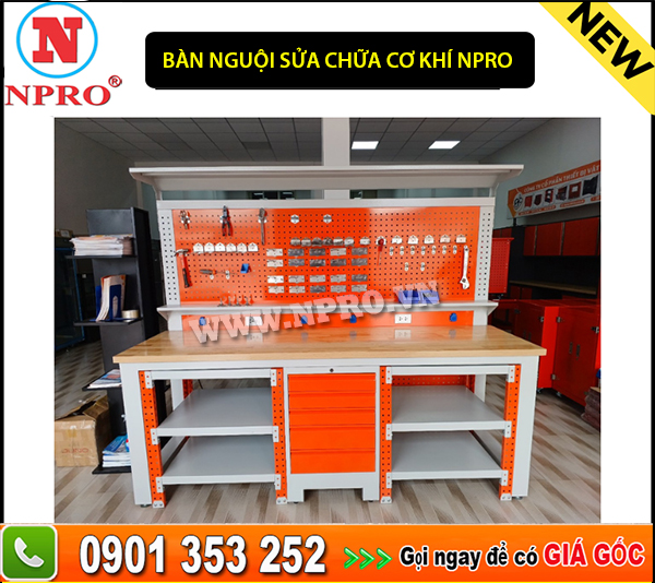 Bàn nguội sửa chữa cơ khí, bàn làm việc cơ khí