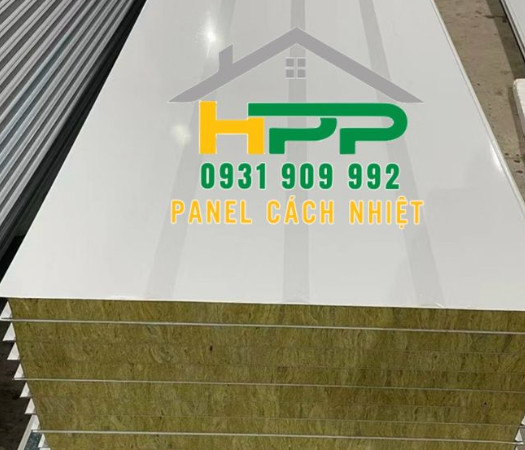 Panel Rockwool dày 50mm, chống cháy hiệu quả ở Bình Dương