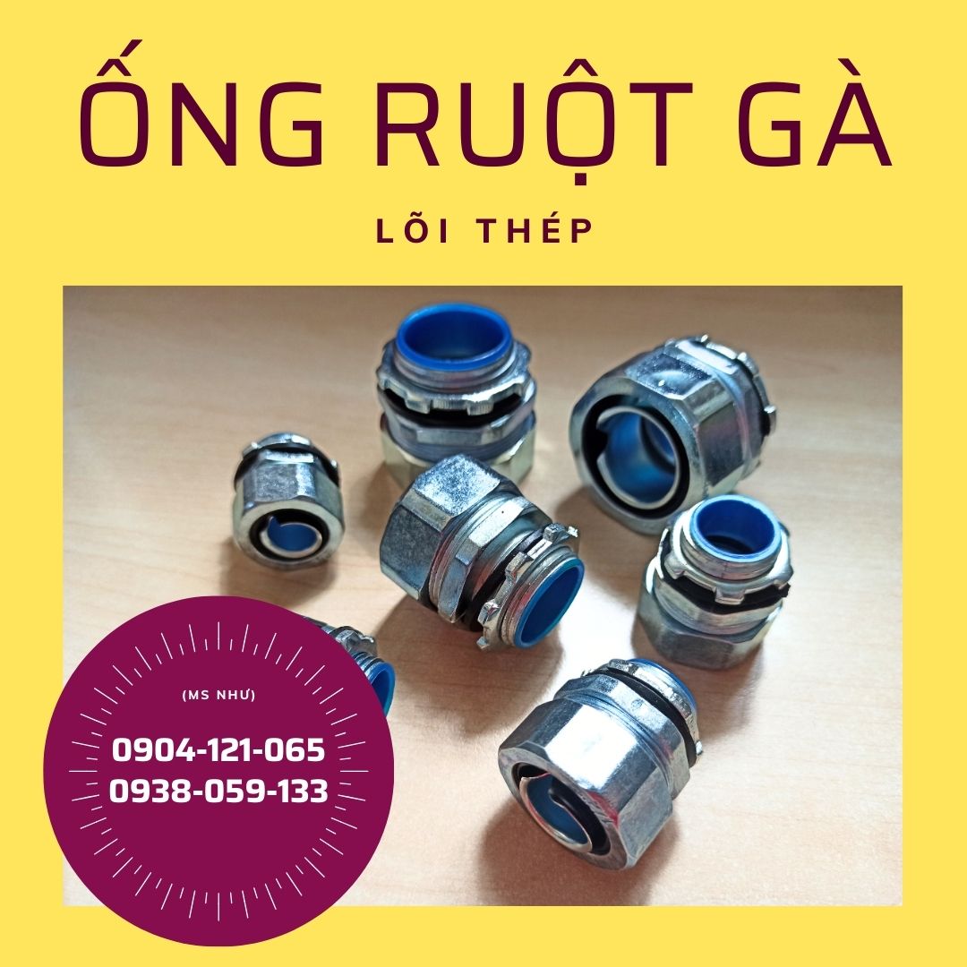 Ống ruột gà lõi thép phi 16, phi 20, phi 25, phi 32,..