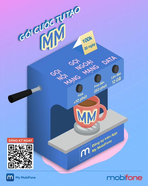 Xưng danh Nhà sáng tạo của năm với gói tự tạo MM trên My MobiFone
