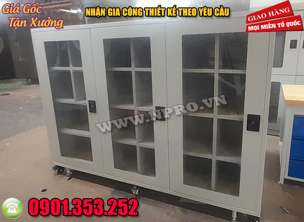 Tủ chứa vật tư 22 ngăn, nhận gia công theo yêu cầu