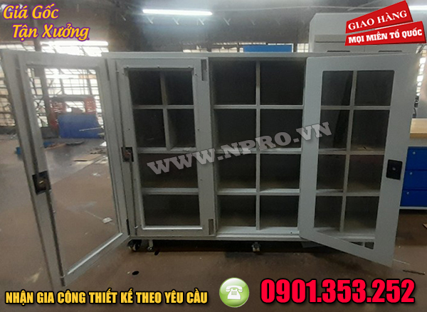 Tủ chứa vật tư 22 ngăn, nhận gia công theo yêu cầu