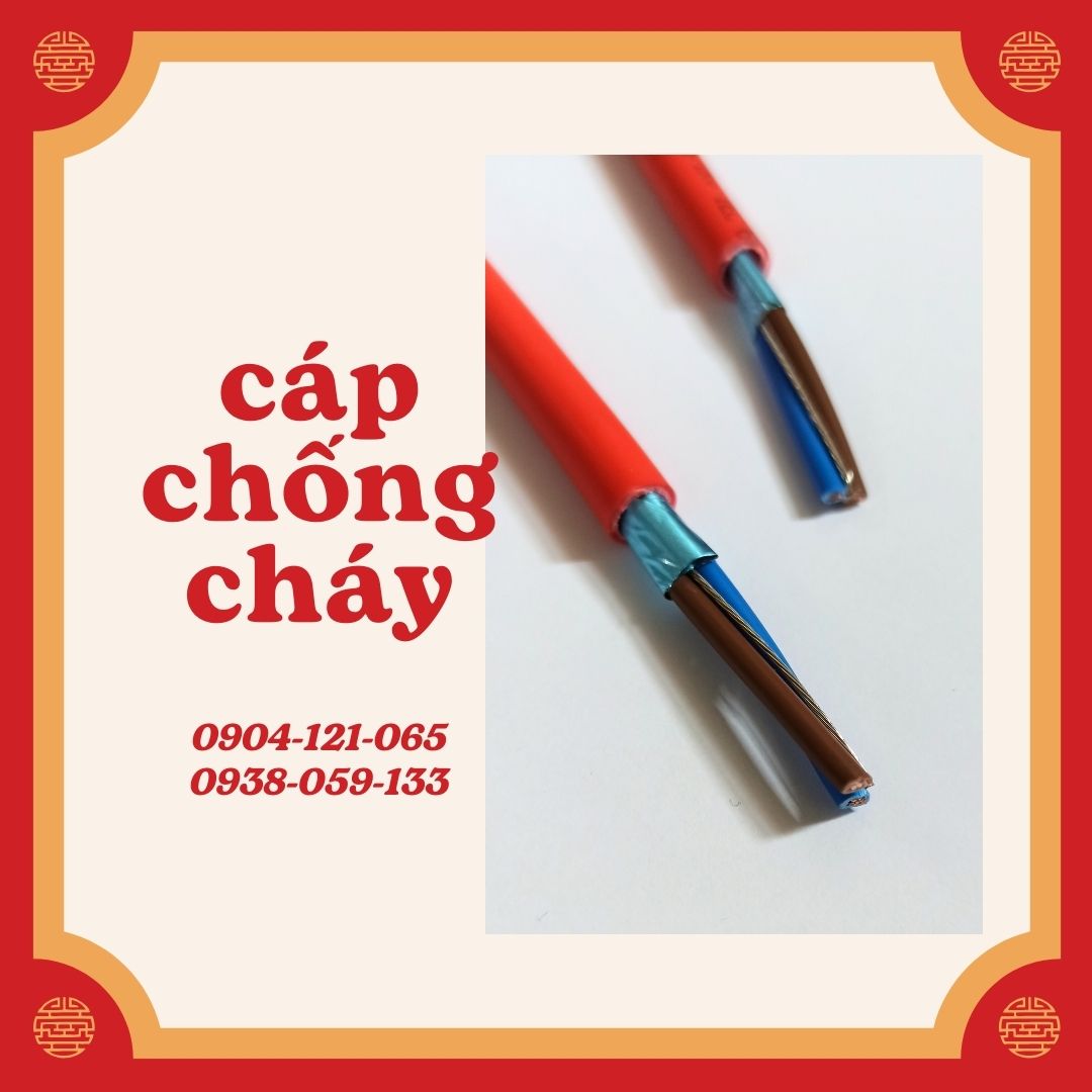 Cáp chống cháy chống nhiễu, Cáp chống cháy chịu nhiệt (AL+E+GFT)