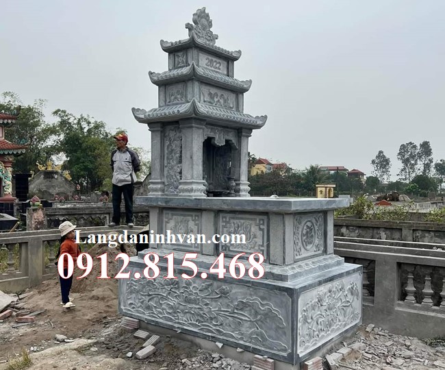 5 Mẫu mộ ba đao đẹp  - Mua mộ đá, mộ ba đao đá ở đâu uy tín