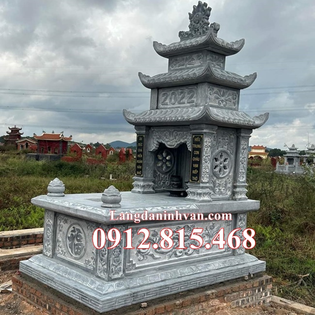 5 Mẫu mộ ba đao đẹp  - Mua mộ đá, mộ ba đao đá ở đâu uy tín
