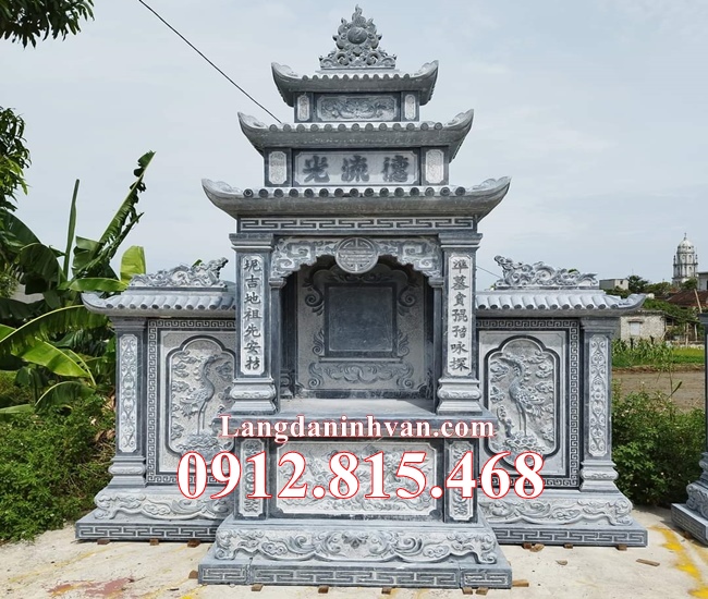 5 Mẫu mộ ba đao đẹp  - Mua mộ đá, mộ ba đao đá ở đâu uy tín