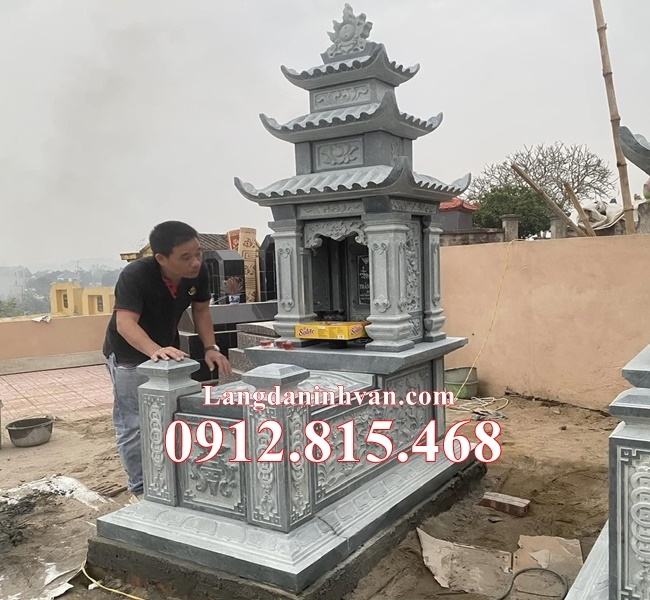 5 Mẫu mộ ba đao đẹp  - Mua mộ đá, mộ ba đao đá ở đâu uy tín