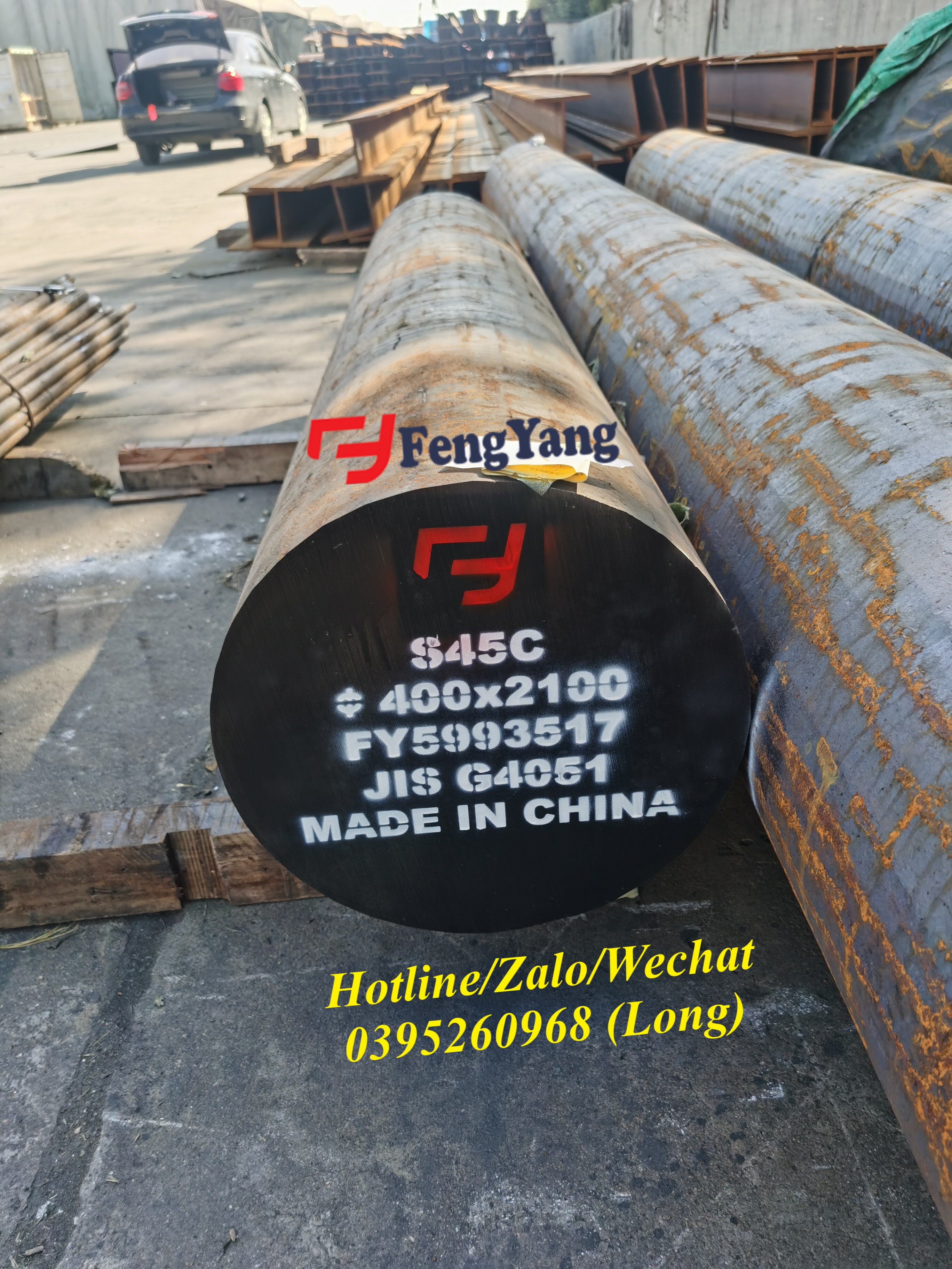 Trục Rèn S45C, Thép Rèn S45C phi 400, 450, 500, 550...