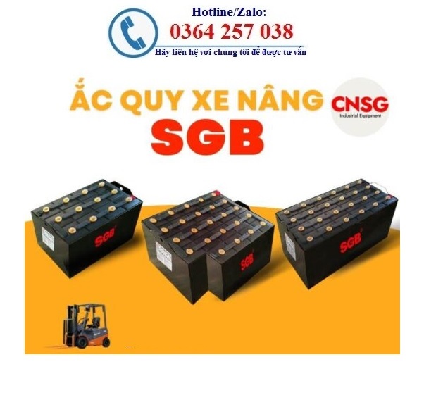 Ăc quy xe nâng, bình điện xe nâng giá rẻ