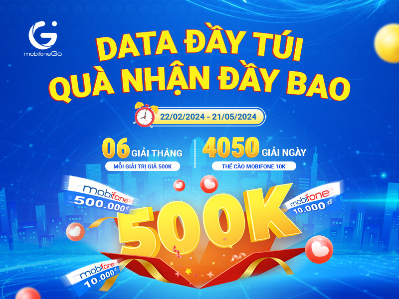 Đăng ký mobifoneGo: Lướt mạng xã hội thả ga - Quà về túi bao la
