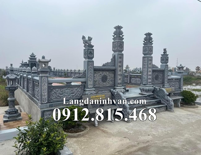 100+ Mẫu nghĩa trang gia đình đẹp - Khu lăng mộ gia đình đẹp