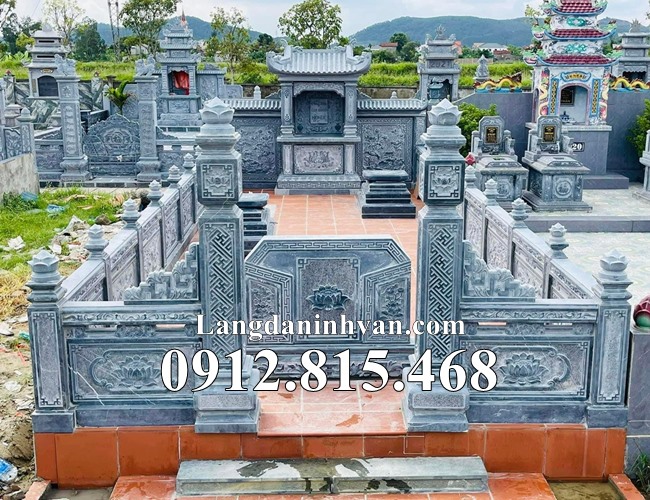 100+ Mẫu nghĩa trang gia đình đẹp - Khu lăng mộ gia đình đẹp