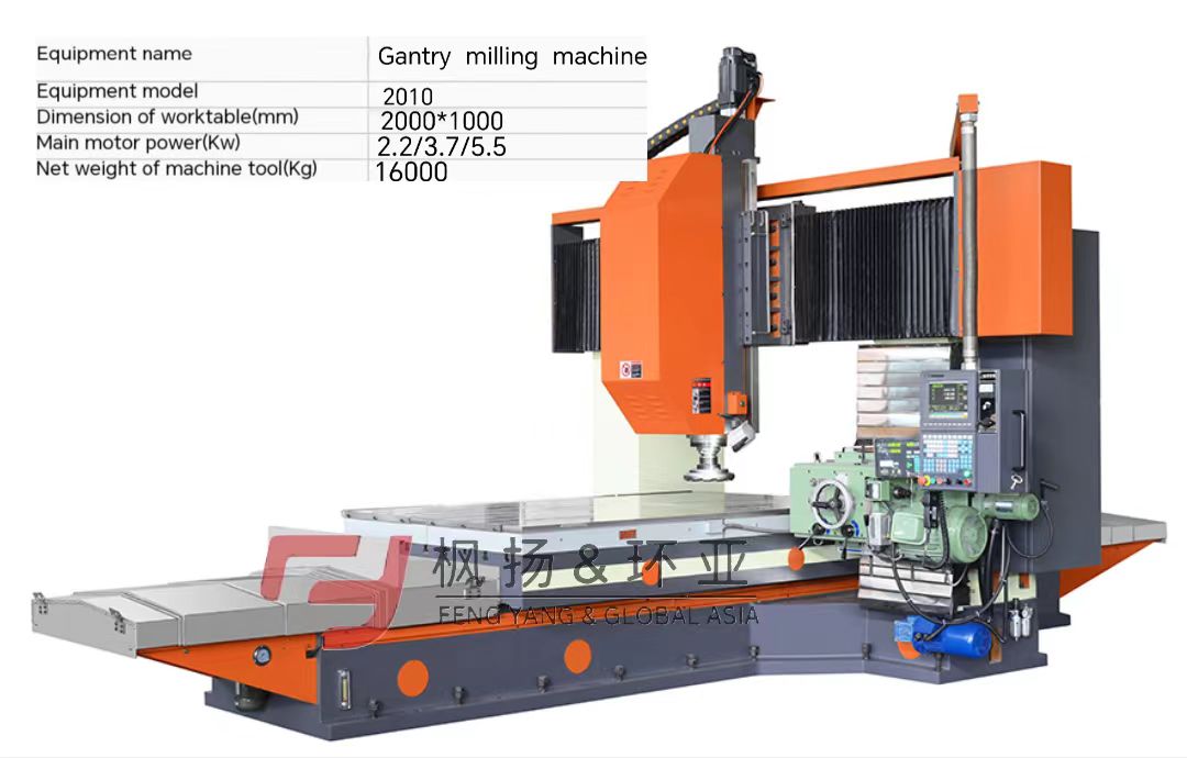 Máy Phay Cổng - Gantry Milling Machine, gia công thô bề mặt