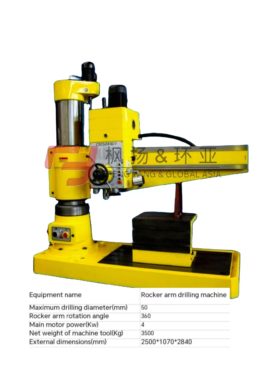 Máy Khoan Xuyên Tâm - Rocker Arm Drilling Machine