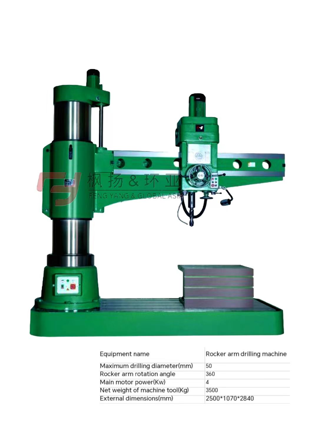 Máy Khoan Xuyên Tâm - Rocker Arm Drilling Machine