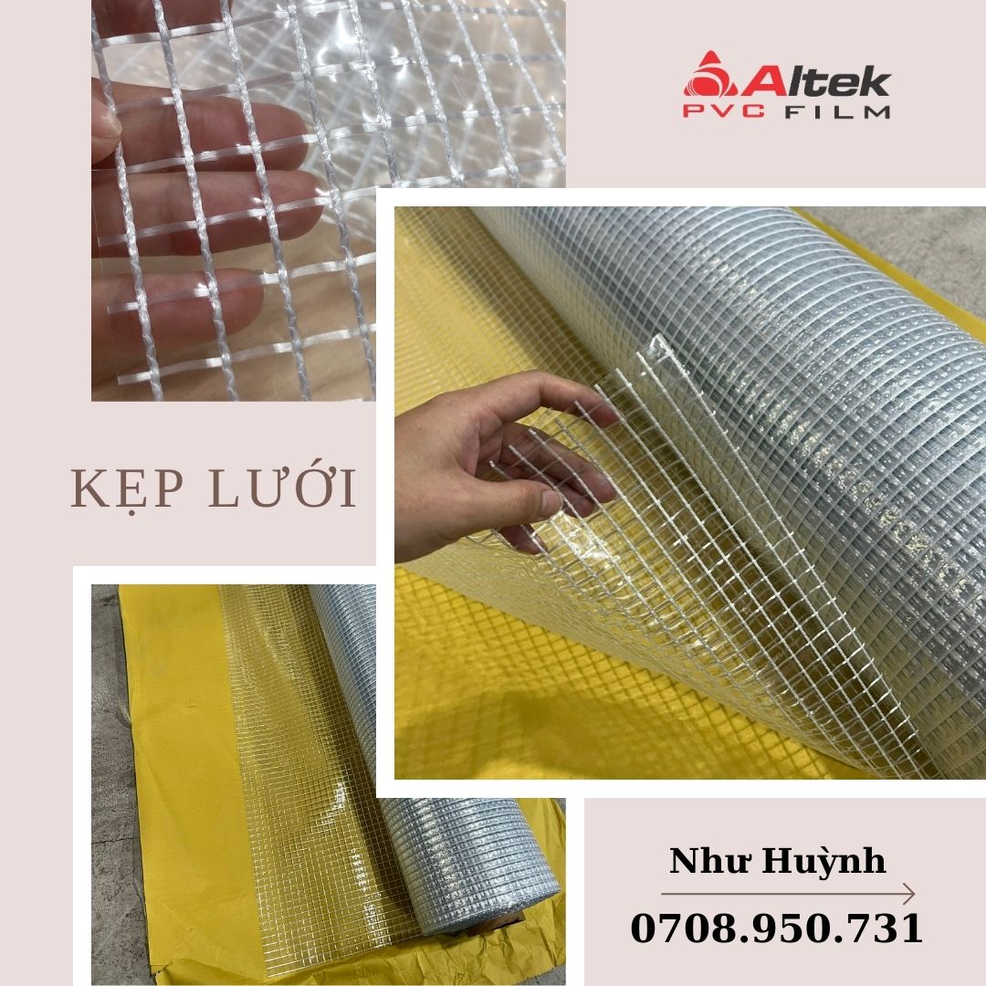 bảng báo giá màng nhựa pvc lưới sợi polyester 10mm