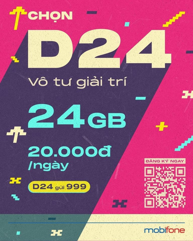 MobiFone tung deal giảm 50% giá gói cước ngày D24