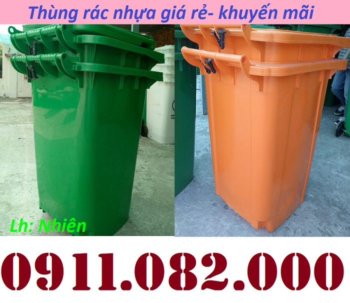 thùng rác 120 lít 240 lít 660 lít giá rẻ sỉ lẻ- lh 0911082000
