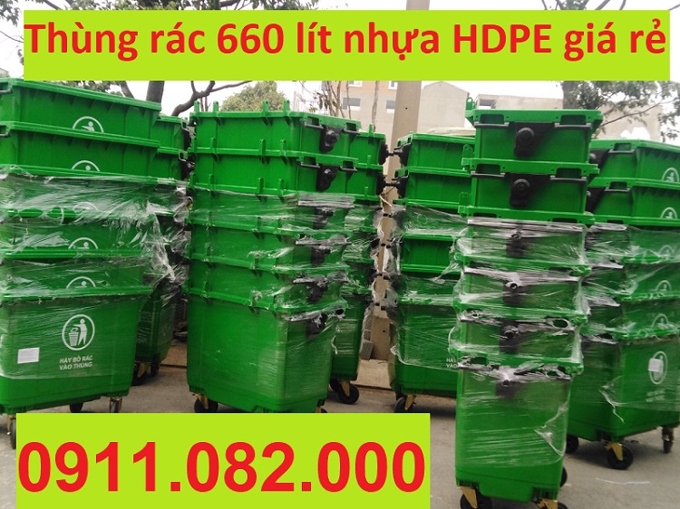 thùng rác 120 lít 240 lít 660 lít giá rẻ sỉ lẻ- lh 0911082000