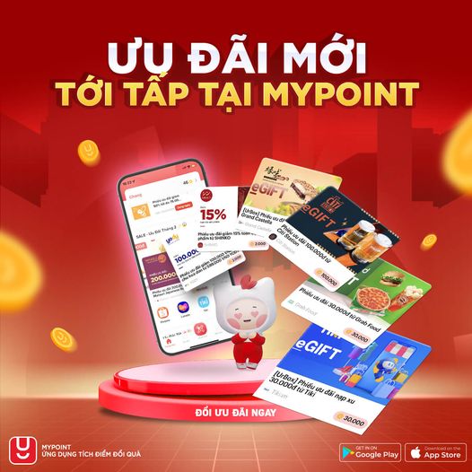 MyPoint: Đăng ký gói cước - Rước quà liền tay