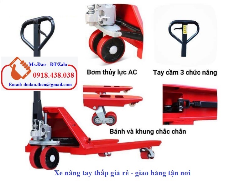 Nên Mua Xe Nâng Tay Thấp Ở Đâu Giá Rẻ Nhất