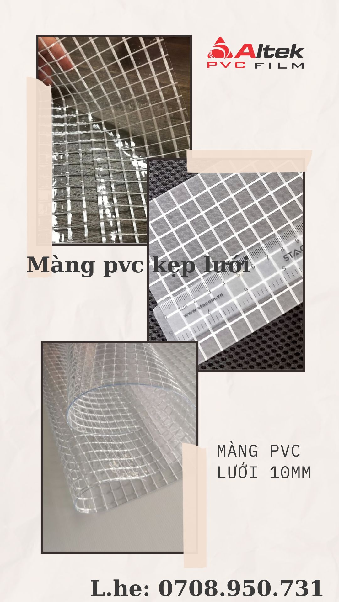 Màng pvc mắt cáo chống tĩnh điện, hàng cao cấp giá xịn