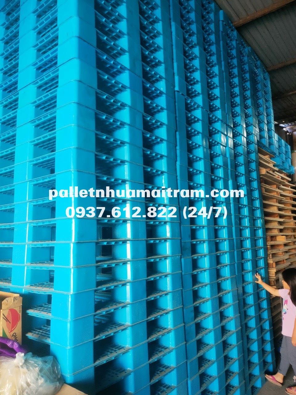 Đại lý pallet nhựa tại Lâm Đồng uy tín, chất lượng cao