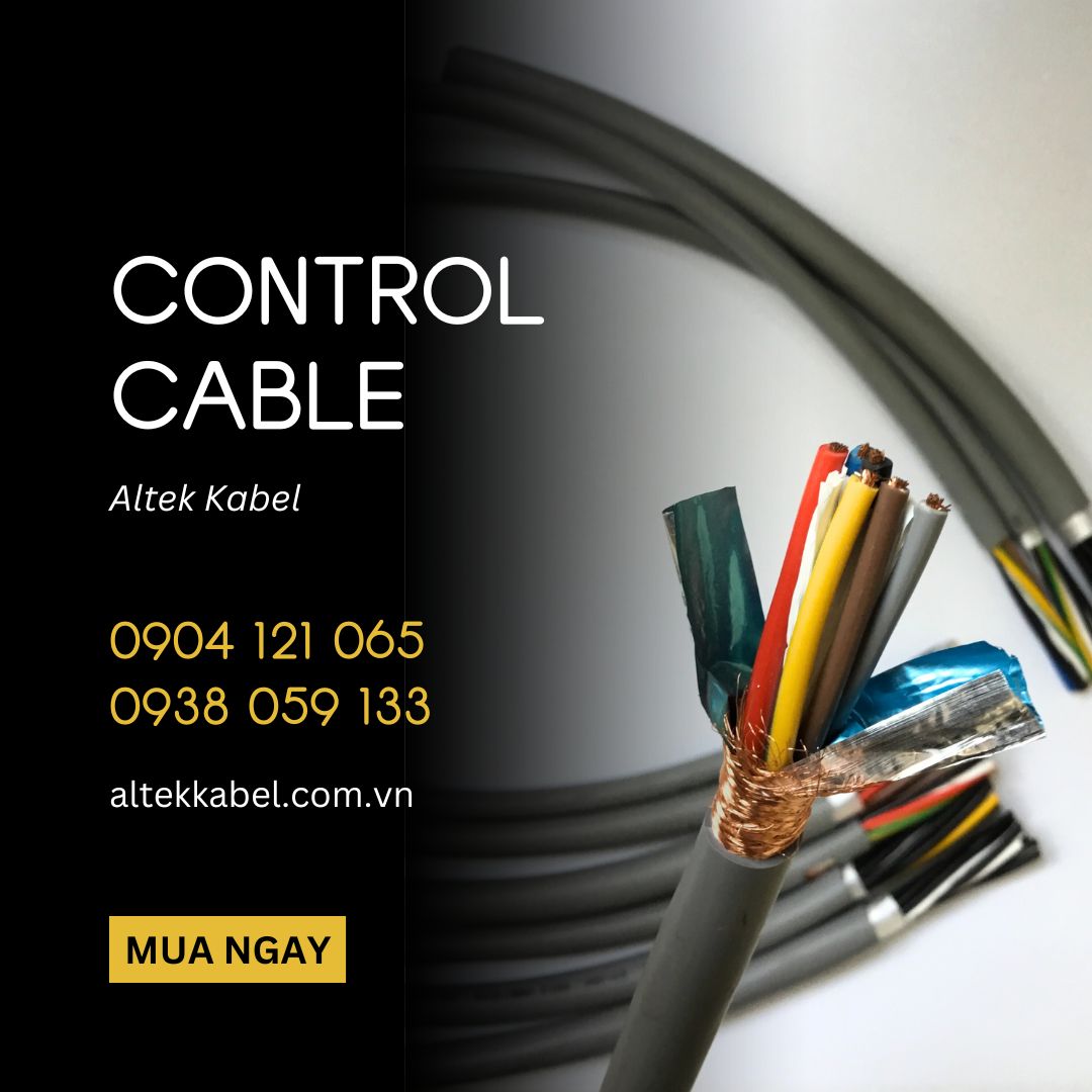 Cáp điều khiển (Control cable) Altek Kabel điện áp 500 volt