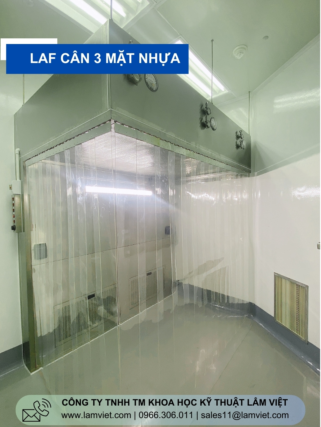 Lab cân mẫu 3 mặt nhựa