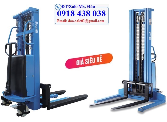 Mua xe nâng bán tự động ở đâu giá rẻ, chất lượng tốt???