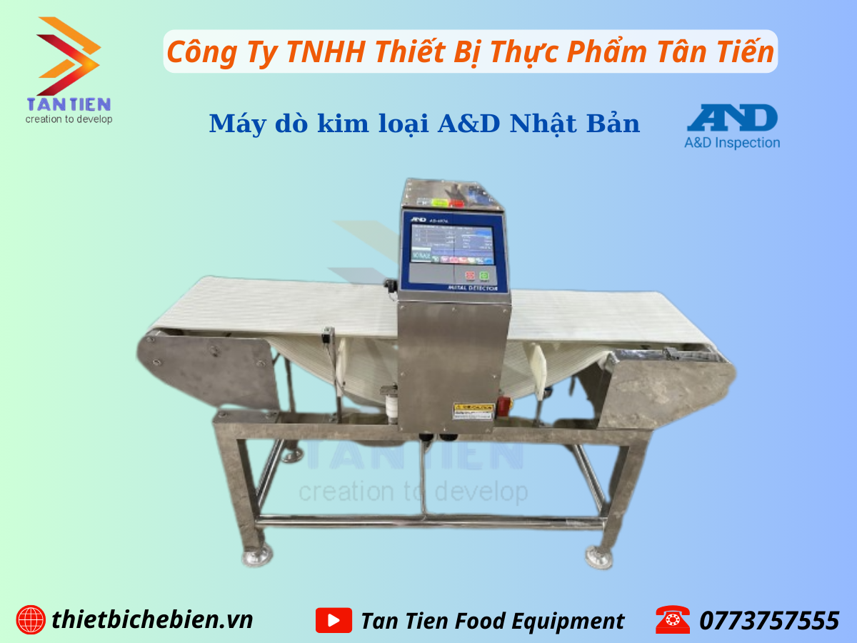 Máy dò kim loại Nhật Bản - Máy dò trái cây