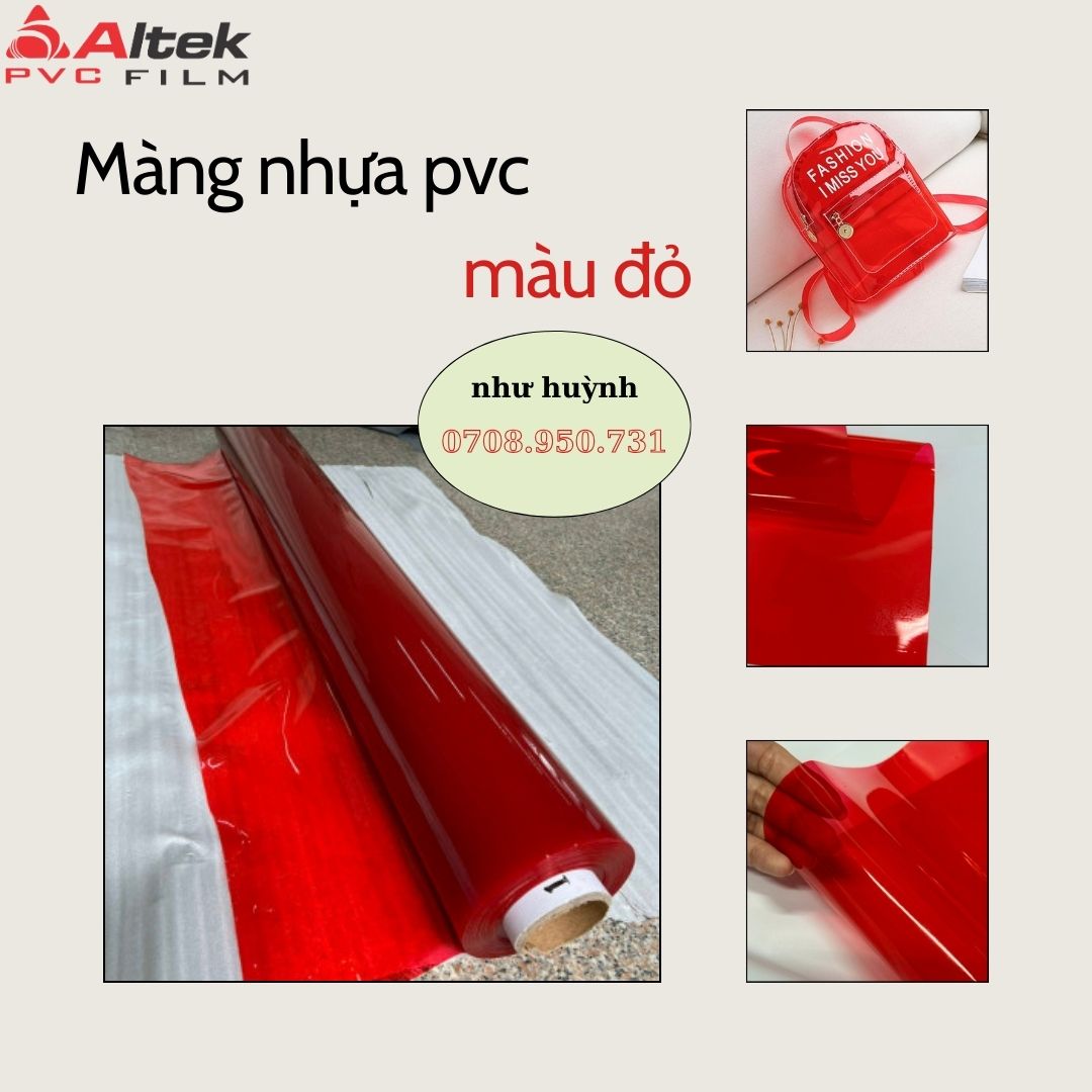 Nhựa pvc nhám mờ tàm túi ví mỹ phẩm giao toàn quốc