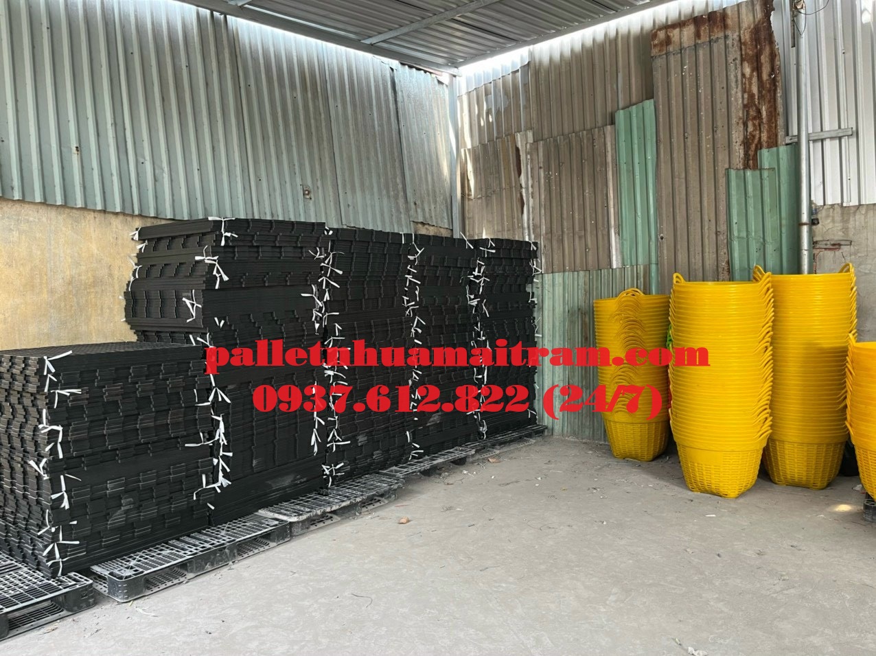 Pallet nhựa Mai Trâm giảm giá liên hệ ngay