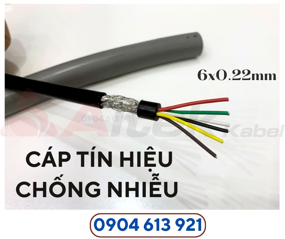 Cáp tín hiệu chống nhiễu 0.22mm chống nhiễu Altek Kabel