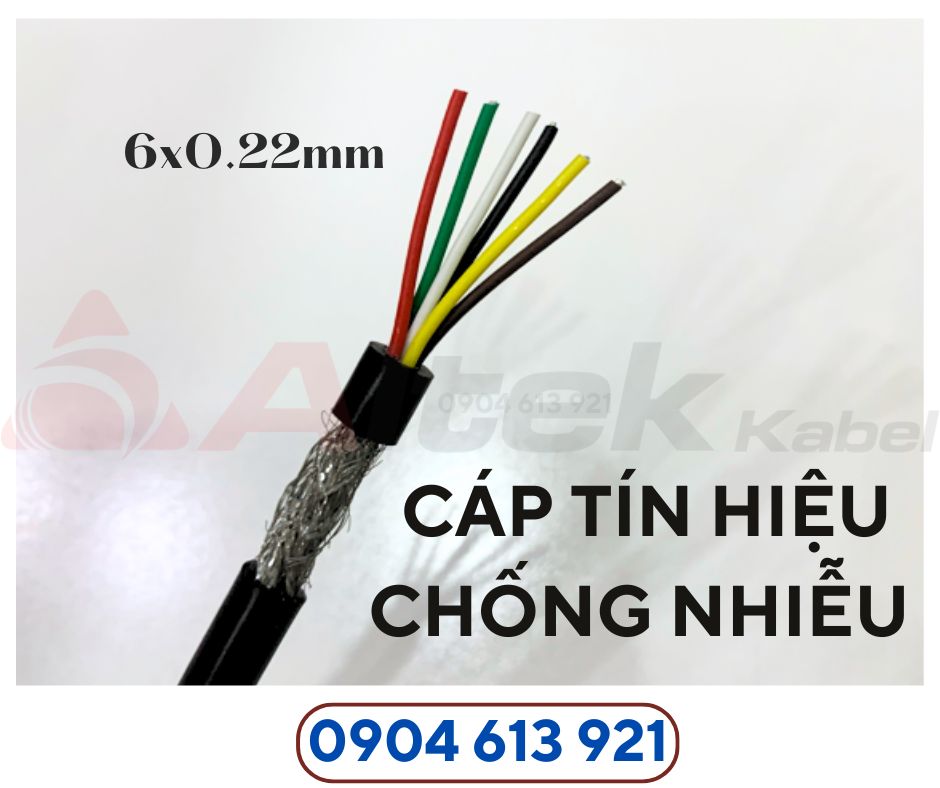 Cáp tín hiệu chống nhiễu 0.22mm chống nhiễu Altek Kabel