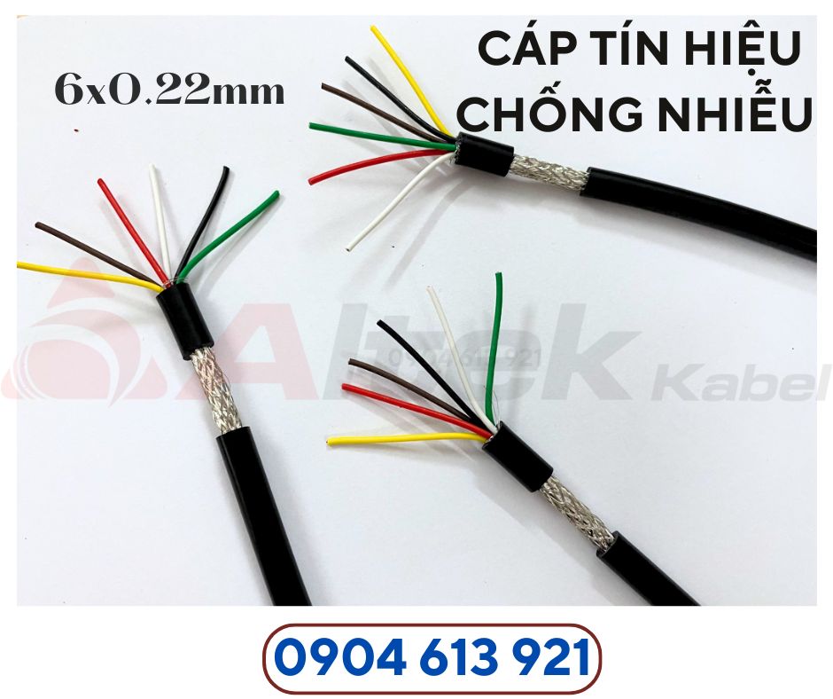 Cáp tín hiệu chống nhiễu 0.22mm chống nhiễu Altek Kabel