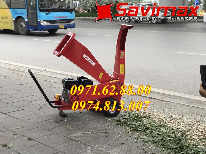 Máy băm cành cây mini chạy xăng sẵn hàng bảo hành 12 tháng